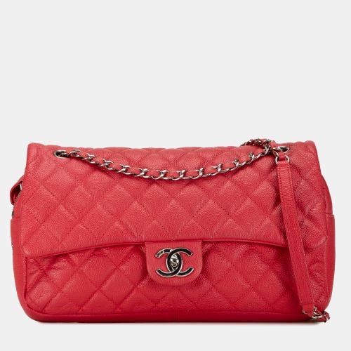 Caviar Leather Jumbo Easy Flap Bag - Chanel - Modalova