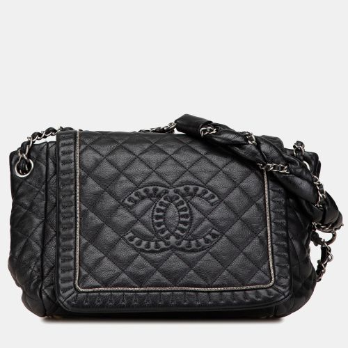 Quilted Calfskin Small Istanbul Accordion Flap Bag - Chanel - Modalova