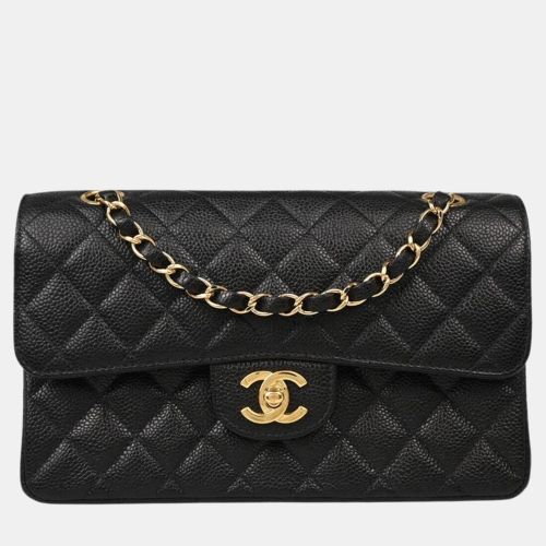 Calfskin Small Classic Double Flap Shoulder Bag - Chanel - Modalova