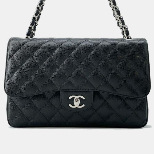 Matelasse W Chain W Flap Shoulder Bag Caviar Leather Size 30 - Chanel - Modalova