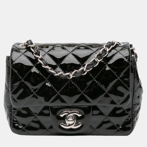 Patent Leather Mini Square Classic Single Flap Shoulder Bag - Chanel - Modalova
