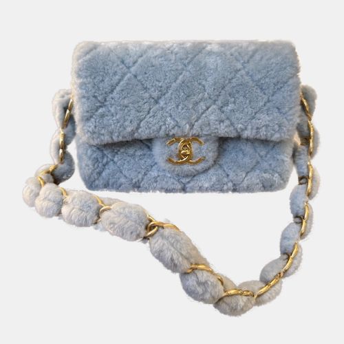 Lambskin Coarse Chain Shoulder Bag - Chanel - Modalova