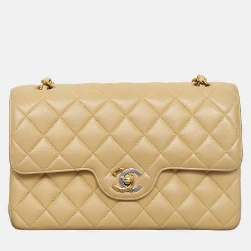 Quilted Lambskin Leather Vintage Timeless Double Flap Bag - Chanel - Modalova