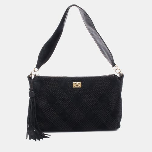 CC Tassel Suede Shoulder Bag - Chanel - Modalova