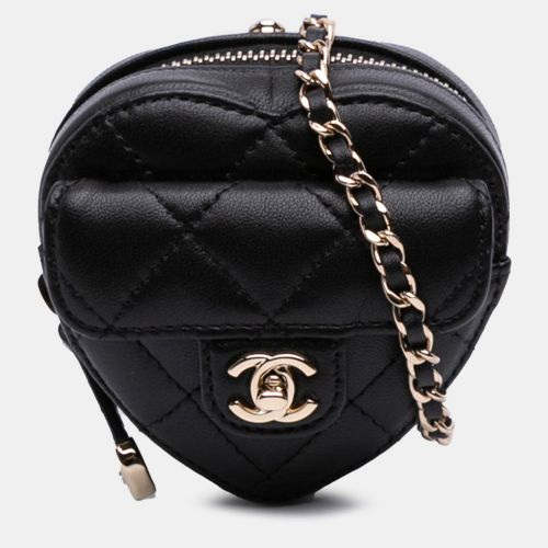 CC In Love Heart Lambskin Leather Crossbody Bag - Chanel - Modalova