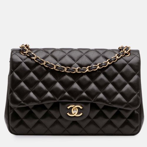 Classic Double Flap Jumbo Lambskin Shoulder Bag - Chanel - Modalova