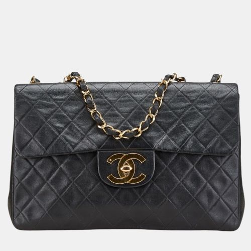 Coco Mark Deca Matelasse 34 Leather Chain Shoulder Bag - Chanel - Modalova