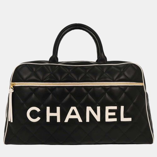 Calfskin Travel Bowling Bag - Chanel - Modalova