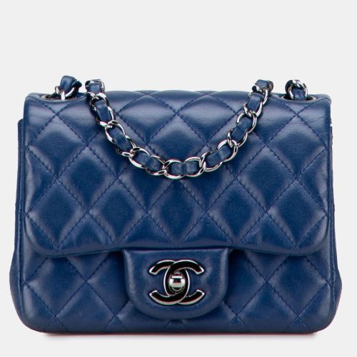 Mini Square Classic Lambskin Single Flap - Chanel - Modalova