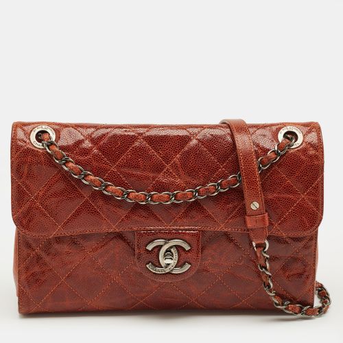 Glazed Caviar Quilted Leather CC Crave Flap Bag - Chanel - Modalova