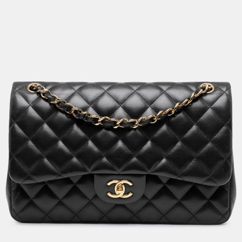 Jumbo Classic Lambskin Double Flap - Chanel - Modalova