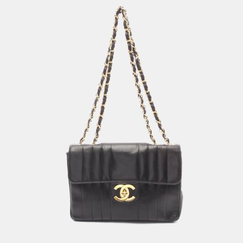 Mademoiselle Deca Matelasse Lambskin Shoulder Bag - Chanel - Modalova