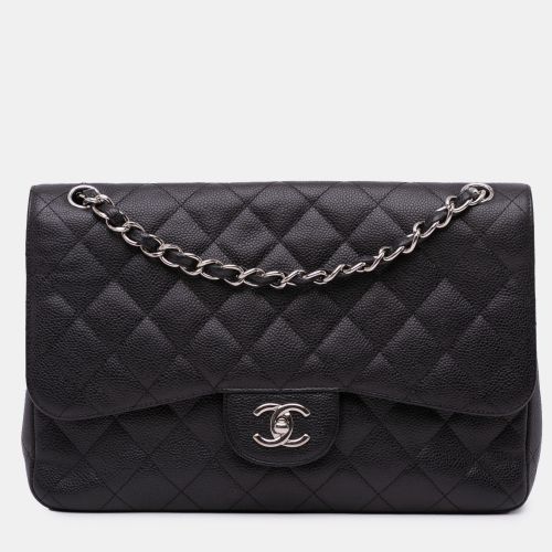 Jumbo Classic Caviar Double Flap - Chanel - Modalova