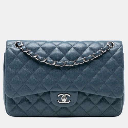 Jumbo Classic Caviar Double Flap - Chanel - Modalova