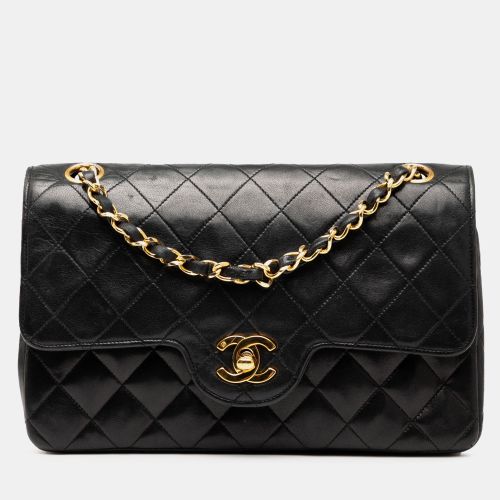 Small CC Quilted Lambskin Double Flap - Chanel - Modalova