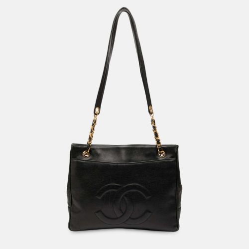 Chanel Black CC Caviar Chain Tote - Chanel - Modalova