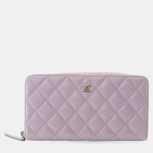 Lambskin Classic Long Zip Wallet - Chanel - Modalova