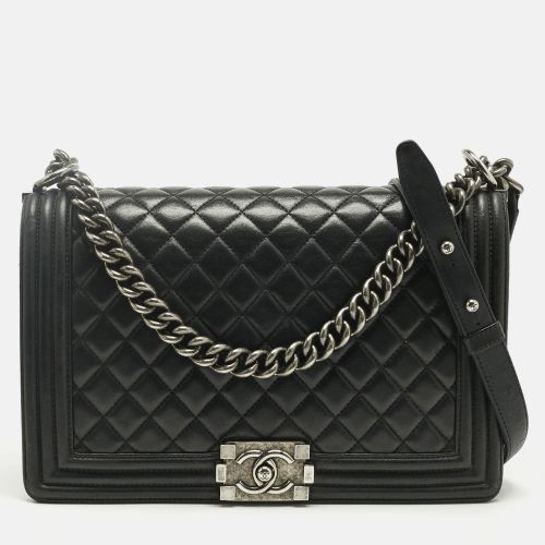 Quilted Leather New Medium Boy Flap Bag - Chanel - Modalova