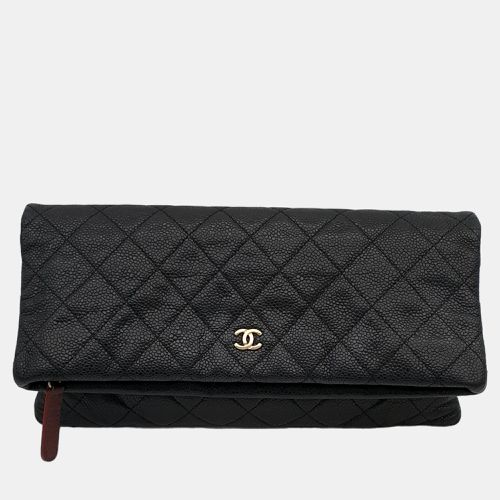 Leather Beauty CC Foldover Clutch Bag - Chanel - Modalova