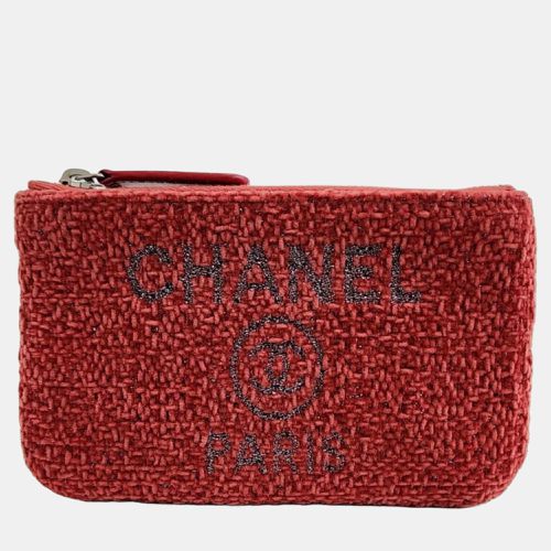 Lurex Boucle Mini Deauville Pouch - Chanel - Modalova