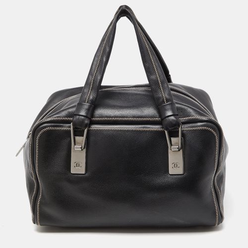 Chanel Black Leather CC Bowler Bag - Chanel - Modalova