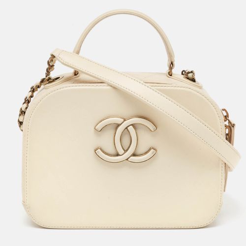 Off Quilted Leather Coco Curve Vanity Case Bag - Chanel - Modalova