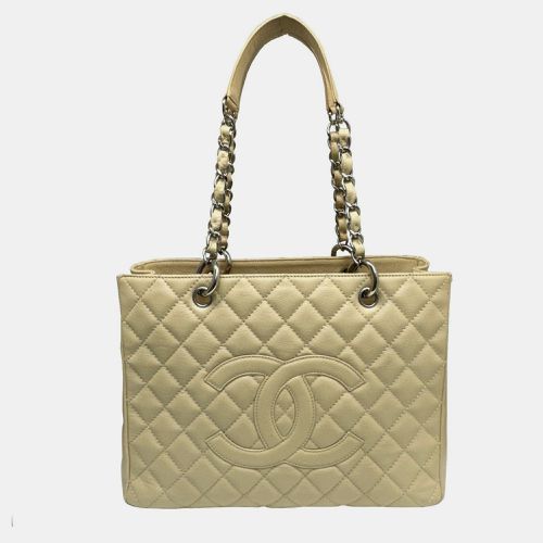 Chanel Beige Caviar Leather Totes - Chanel - Modalova