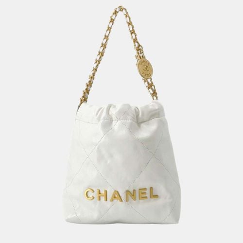 Leather Mini Chain Hobo Bag - Chanel - Modalova