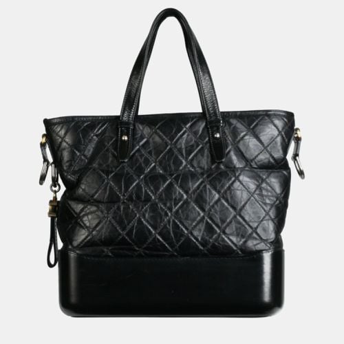 Leather Gabrielle Shoulder Bag - Chanel - Modalova