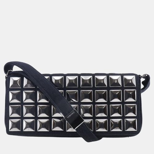 Cotton Studded Jersey Shoulder Bag - Chanel - Modalova