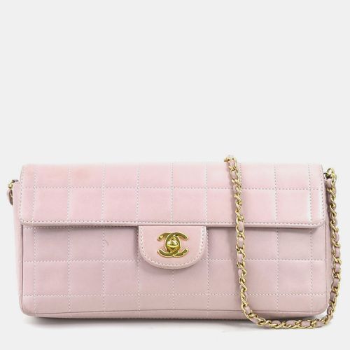 Light Leather Chocolate Bar Shoulder Bag - Chanel - Modalova