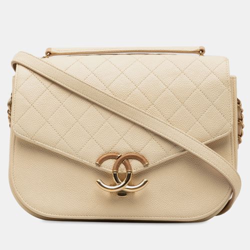 Medium Caviar Cuba Top Handle Flap - Chanel - Modalova