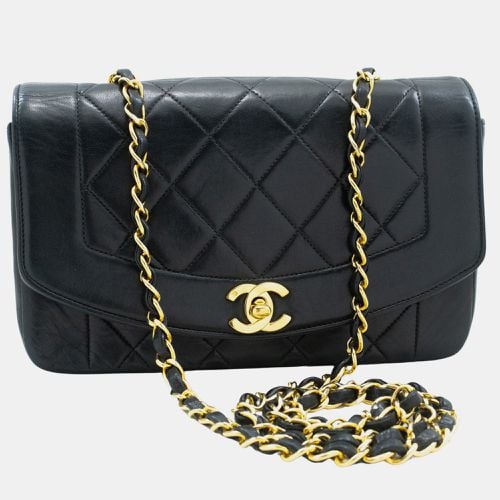 Leather Vintage Diana Flap Bag - Chanel - Modalova