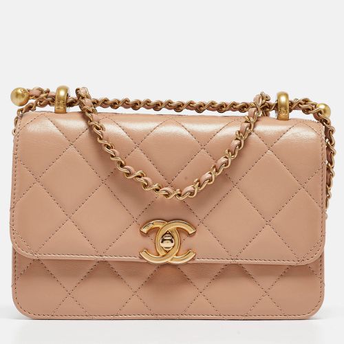 Quilted Leather Perfect Fit Flap Bag - Chanel - Modalova