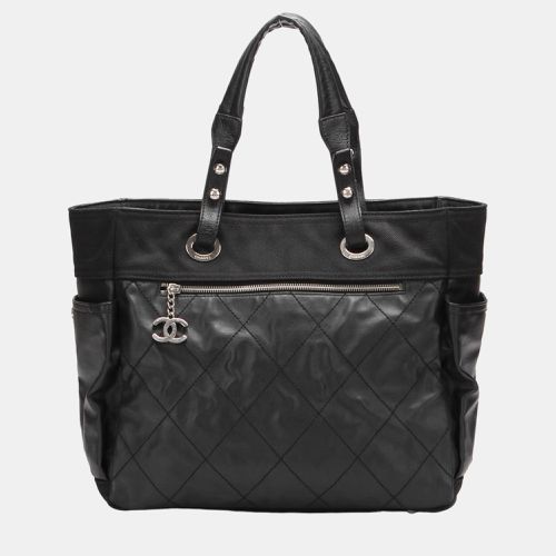 Leather Large Paris Biarritz Tote Bag - Chanel - Modalova