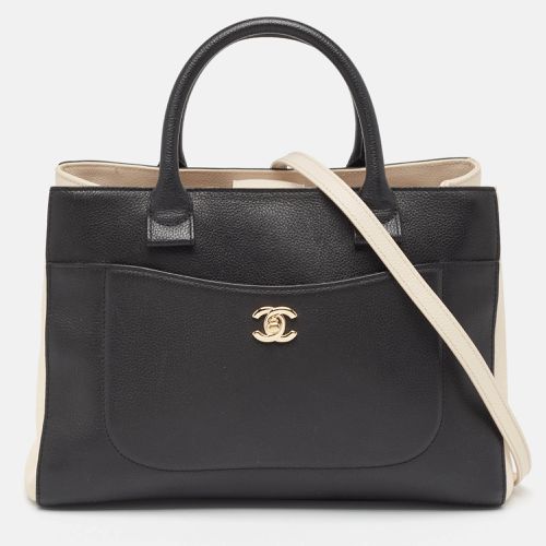 Cream Leather Small Neo Executive Shopper Tote - Chanel - Modalova