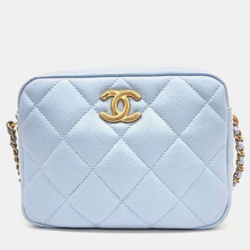 Light Iridescent Caviar Mini Camera Bag - Chanel - Modalova