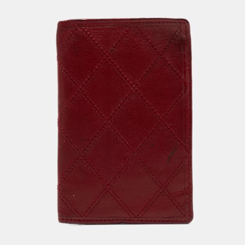 Quilted Leather Vintage Bifold Card Holder - Chanel - Modalova