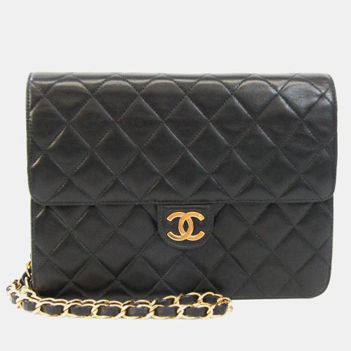 Quilted Leather Mini Square Flap Bag - Chanel - Modalova