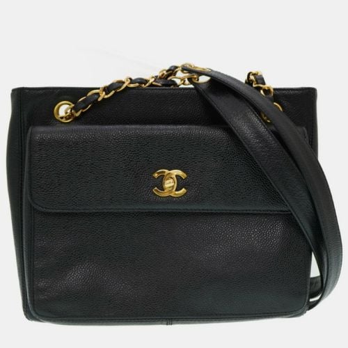 Caviar Leather Classic Front Pocket Shoulder Bag - Chanel - Modalova