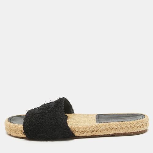 Tweed Flat Slides Size 38 - Chanel - Modalova