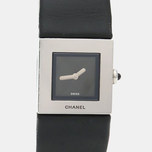 Matelasse Quartz Stainless Steel Women's Wristwatch 19 mm - Chanel - Modalova