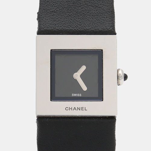 Matelasse Quartz Stainless Steel Women's Wristwatch 19 mm - Chanel - Modalova
