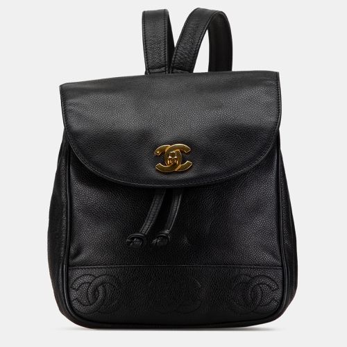 Chanel Triple CC Caviar Backpack - Chanel - Modalova