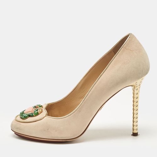 Suede Birthday Zodiac Pumps Size 36.5 - Charlotte Olympia - Modalova