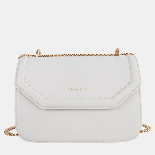 OffWhite Leather Twilight Handbag - Charriol - Modalova