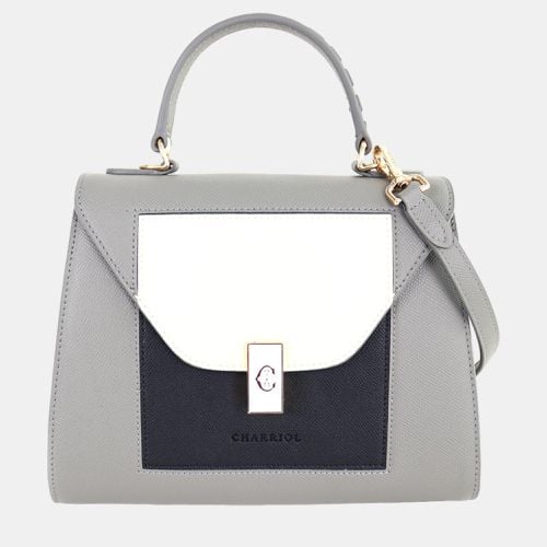 Grey & Leather LE REVE Handbag - Charriol - Modalova