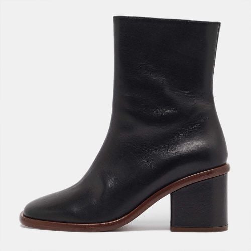 Leather Ankle Length Boots Size 37 - Chloe - Modalova