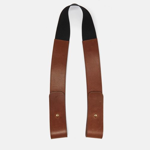 Leather and Elastic Band Waist Belt - Chloe - Modalova