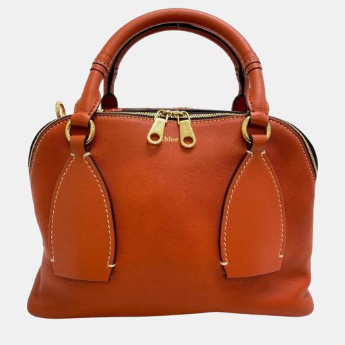 Chloe Orange Dahlia Handbag - Chloe - Modalova